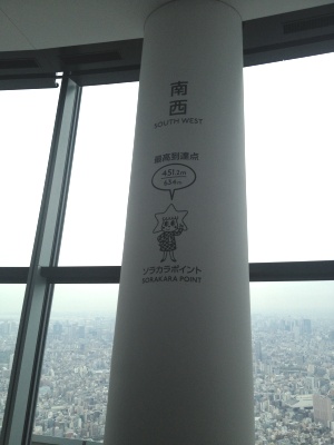 最高到達点ソラカラポイント 451.2m/634m。GPSによる高度は443mでした 最高到達点ソラカラポイント 451.2m/634m。GPSによる高度は443mでした