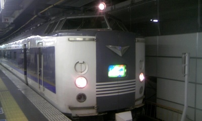 急行きたぐに(これは前日大阪駅で撮影したものです) 急行きたぐに(これは前日大阪駅で撮影したものです)